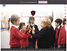 Tablet Screenshot of chepstowhouseschool.co.uk